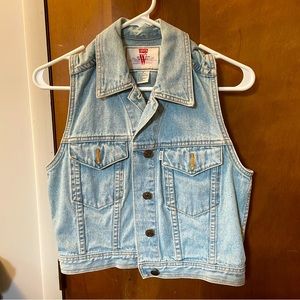 Levi’s Light Wash Denim Vest